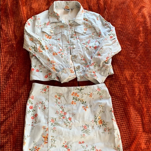 Soho NY & Comp. Baby blue Floral Set - Picture 1 of 8